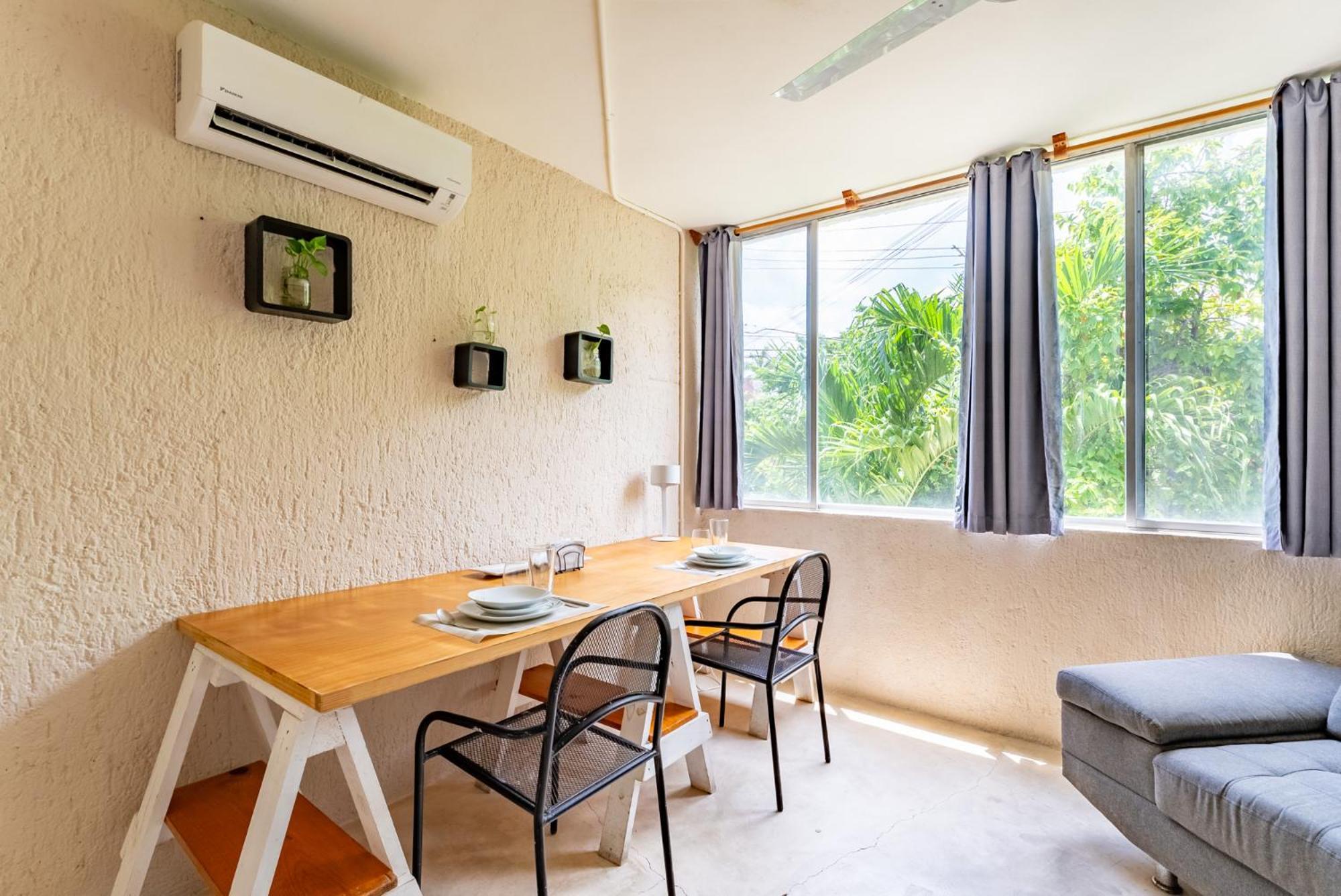 Apartamento Casa Rubia Cancún Exterior foto