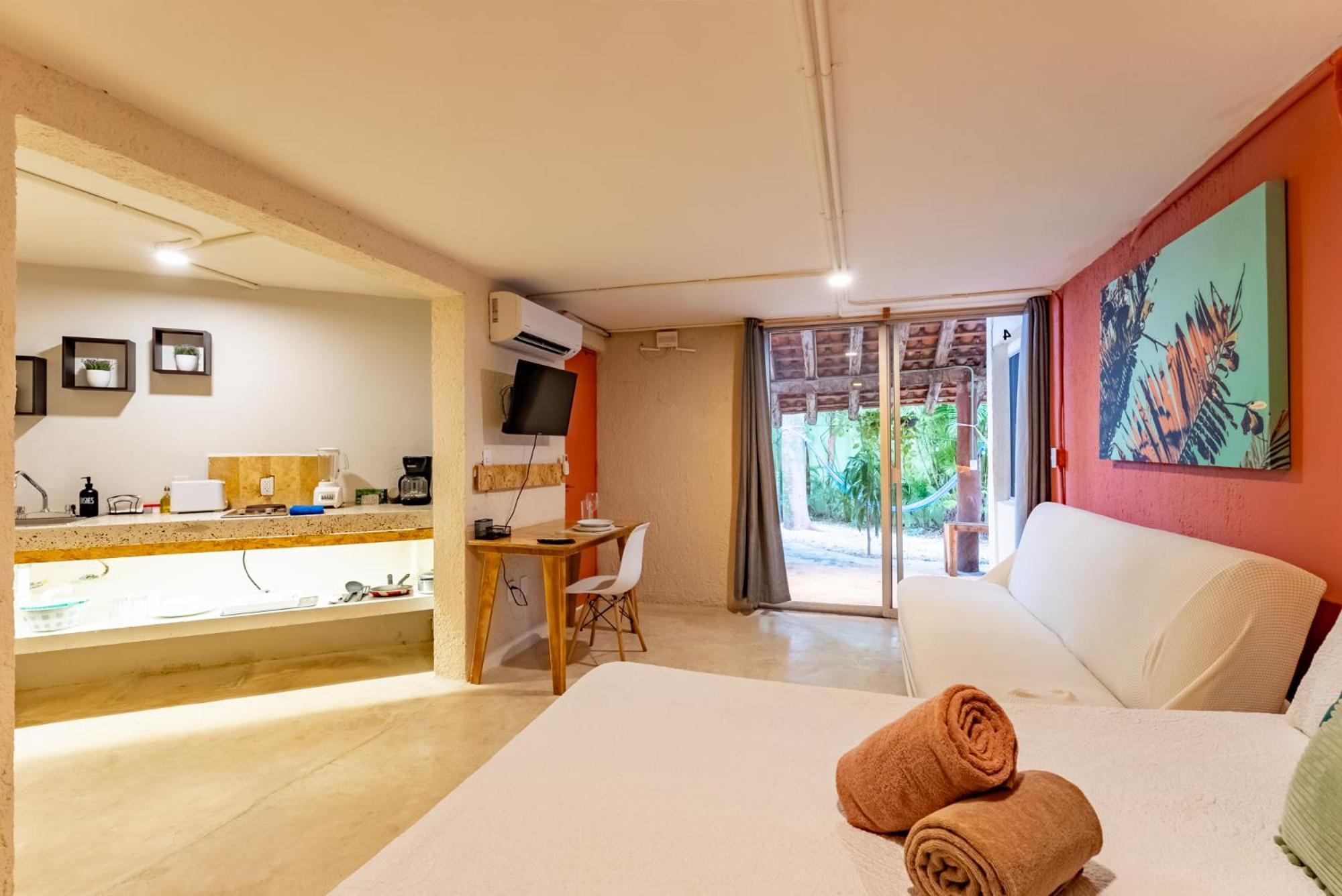Apartamento Casa Rubia Cancún Exterior foto